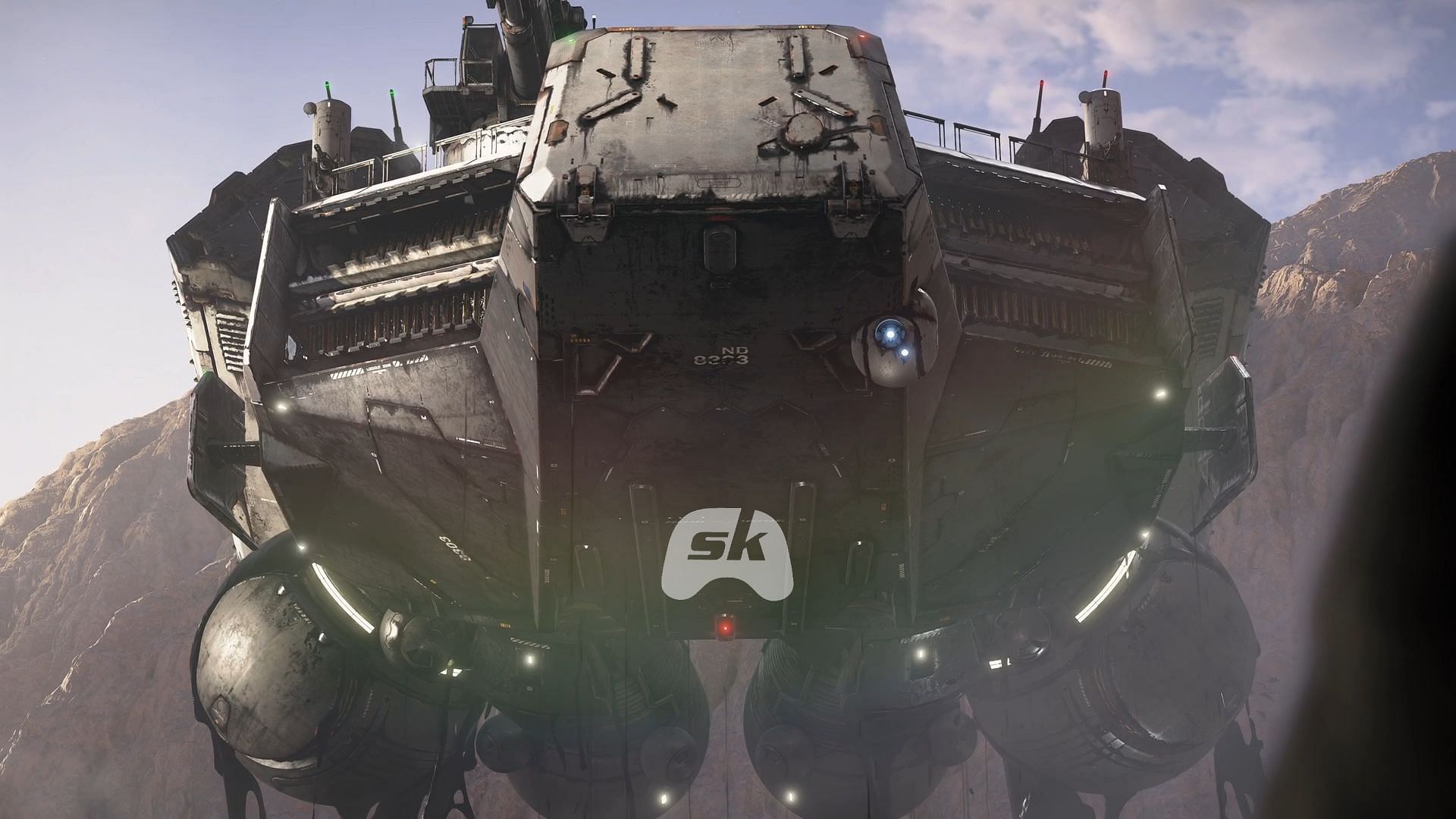 DHV Magellan in Death Stranding 2 (Image via Sportskeeda Gaming / Sony Interactive Entertainment)